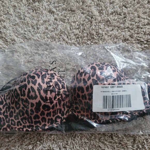 Victoria's secret Leopard print bombshell bra - Picture 1 of 3